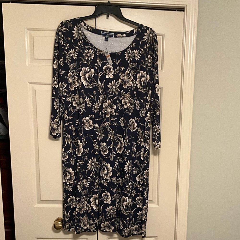 Karen Scott 3/4 length sleeve sports dress